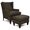 England 470/490/N Series Wing Back Arm Chair