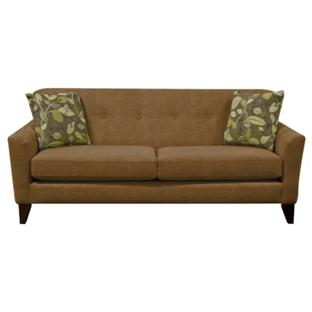 Sofa with Button Tufts