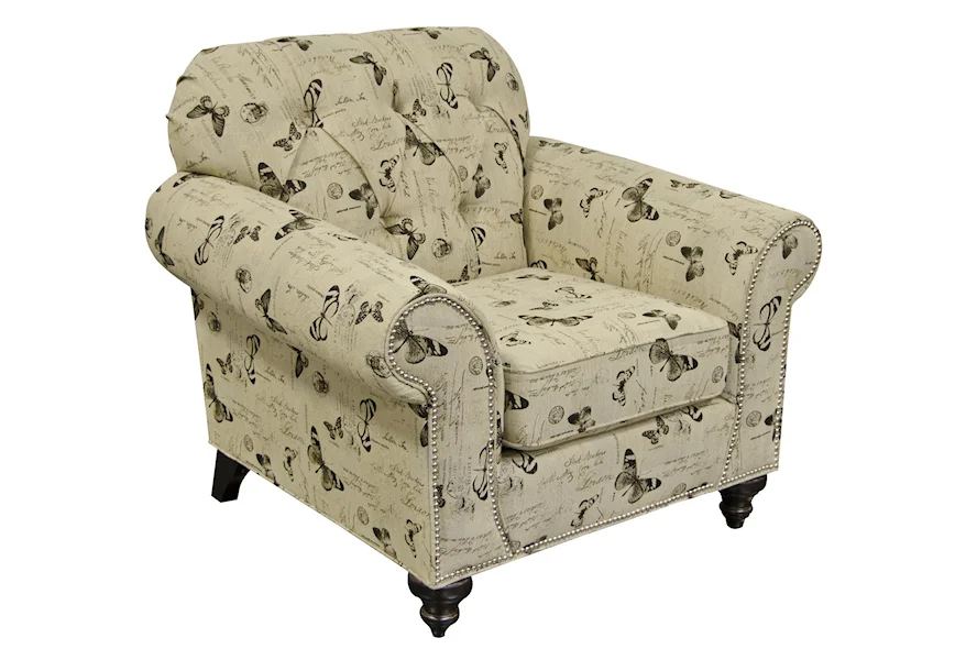 5730/N Series Chair with Nailheads by England at VanDrie Home Furnishings
