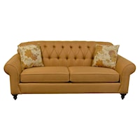 Sofa with Tufted Seat Back