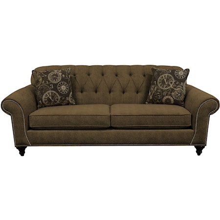 Sofa with Nailheads