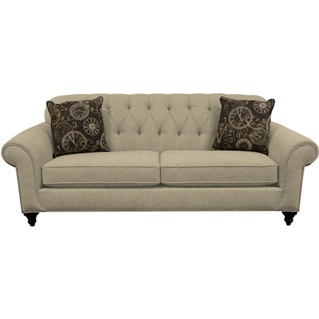 Sofa with Nailheads