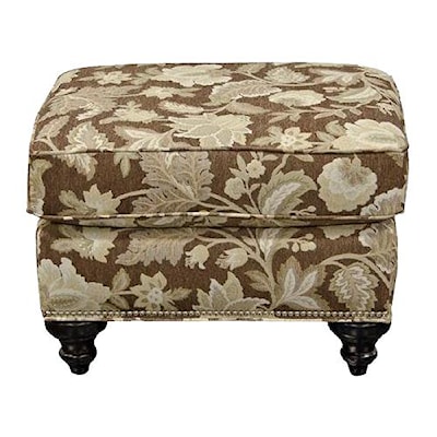 England 5730/N Series Ottoman with Nail Heads