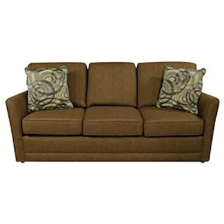 Simple Sofa with Tapered Arms