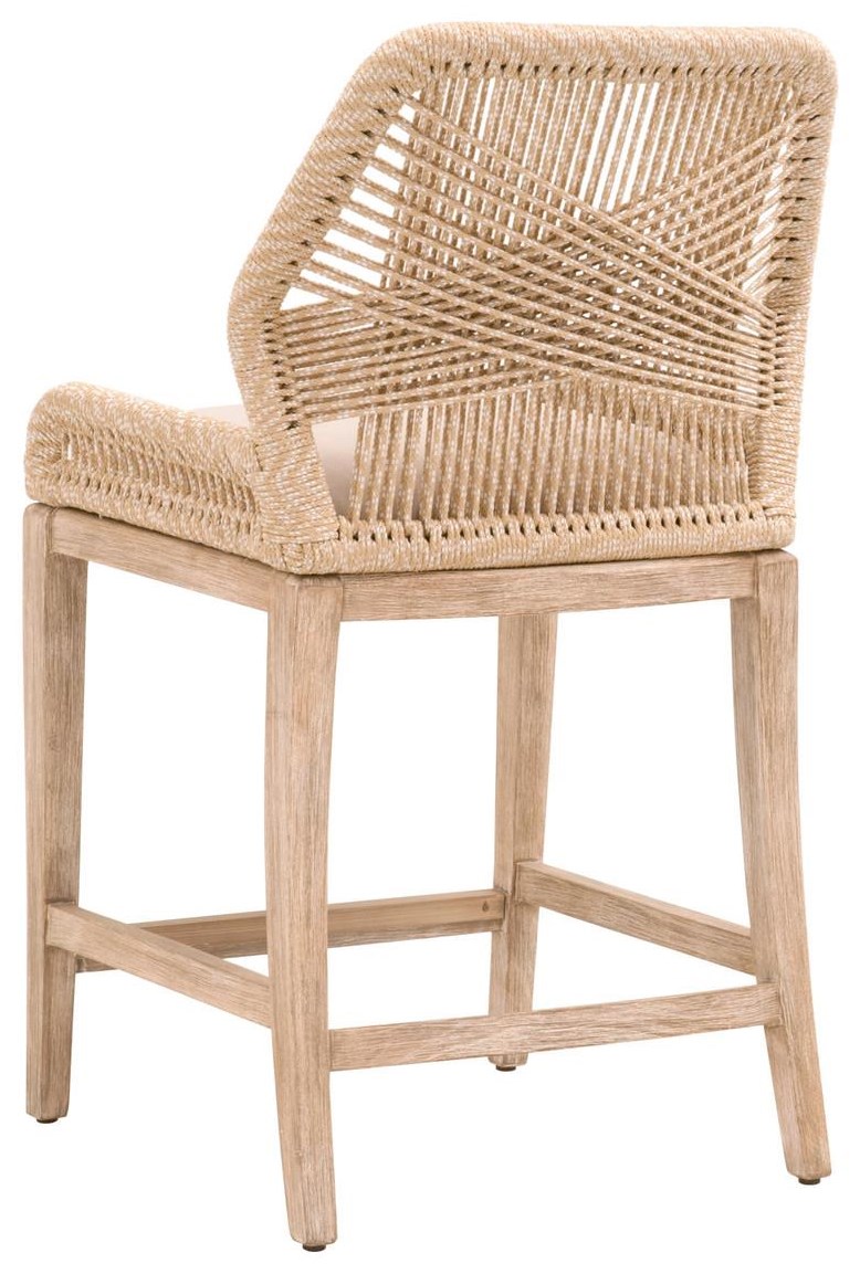Essentials for Living Woven 6808CS.SND.GRY.NG LOOM COUNTER STOOL Sand