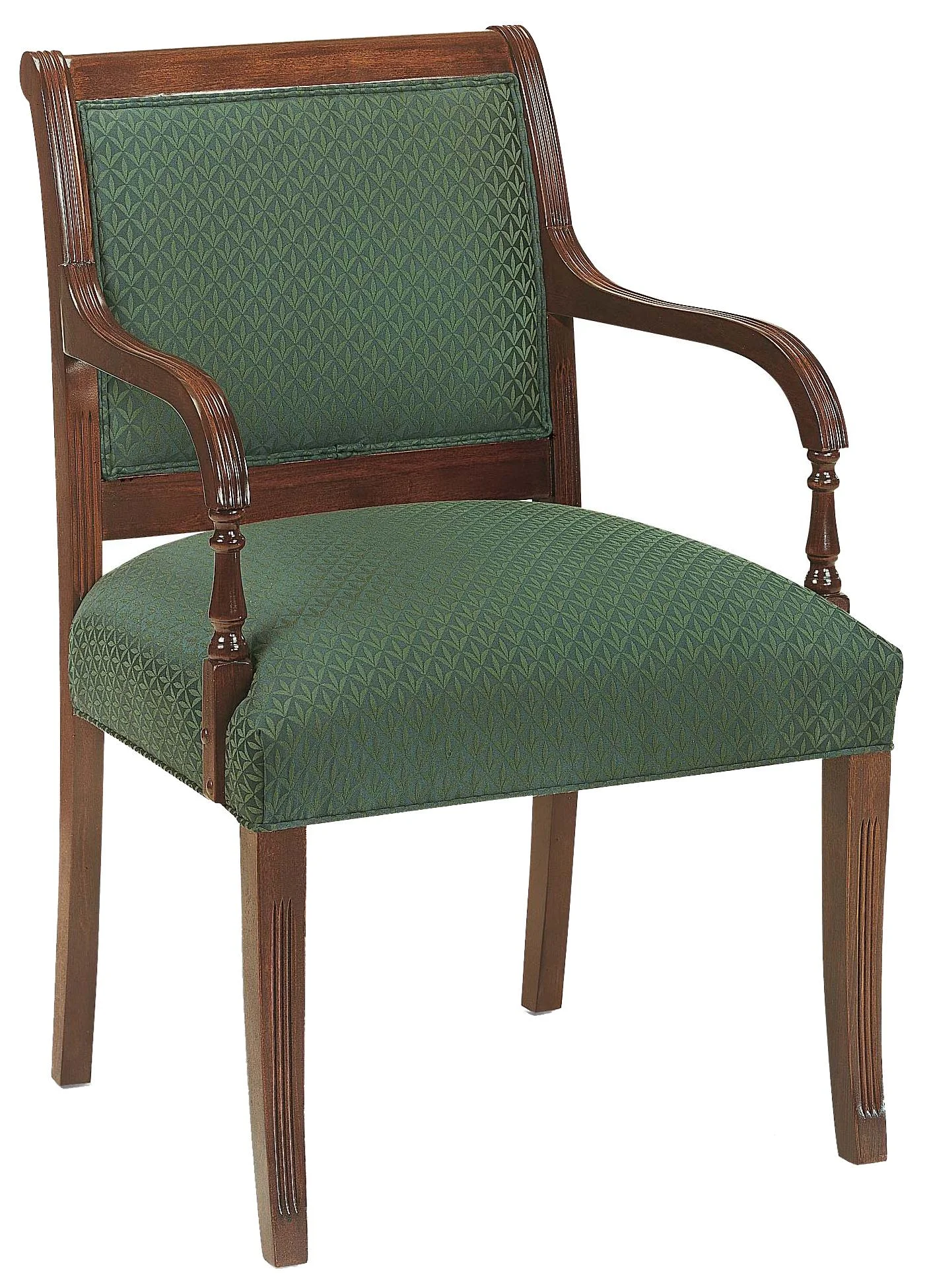 Fairfield Chairs 351401 Elegant Exposed Wood Chair Simon's Furniture