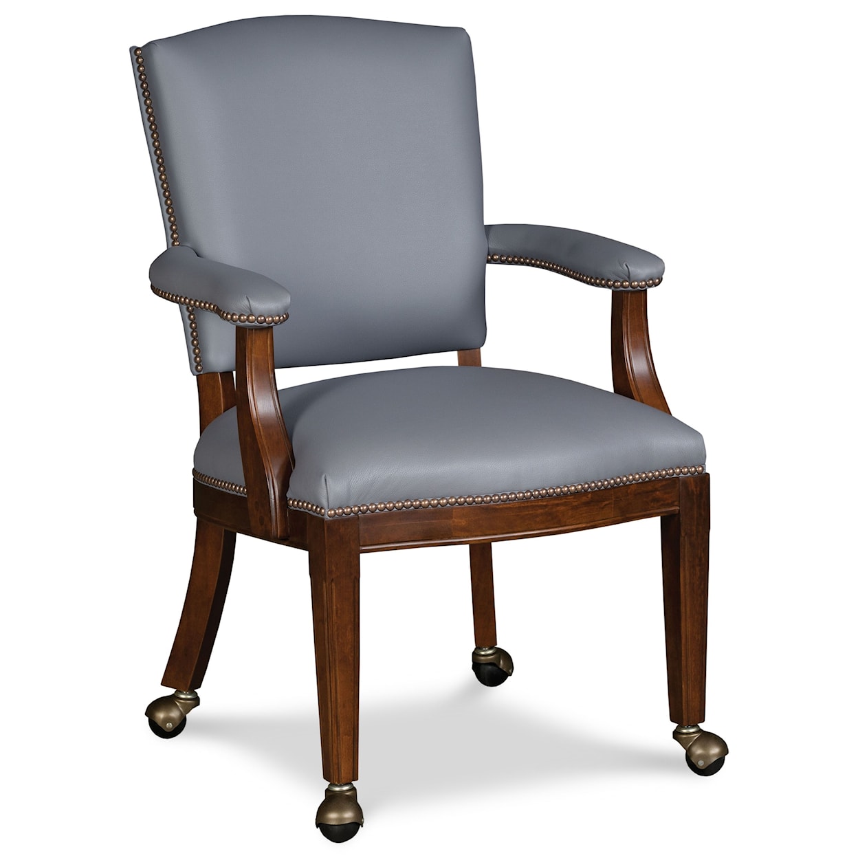 Fairfield Chairs Upholstered Exposed Wood Chair