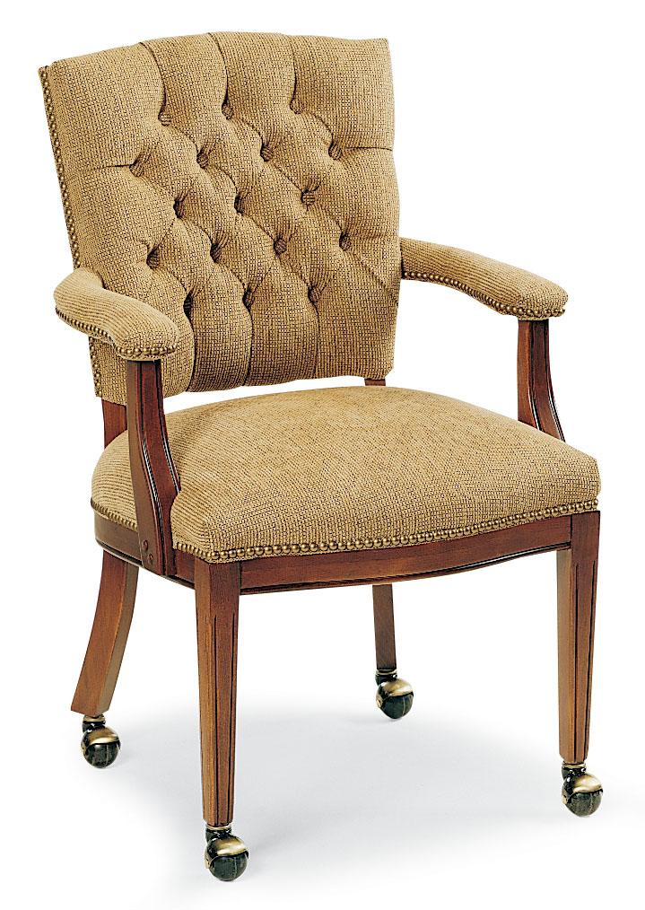 Fairfield Chairs 5417A4 Button Tufted Occasional Chair with Casters