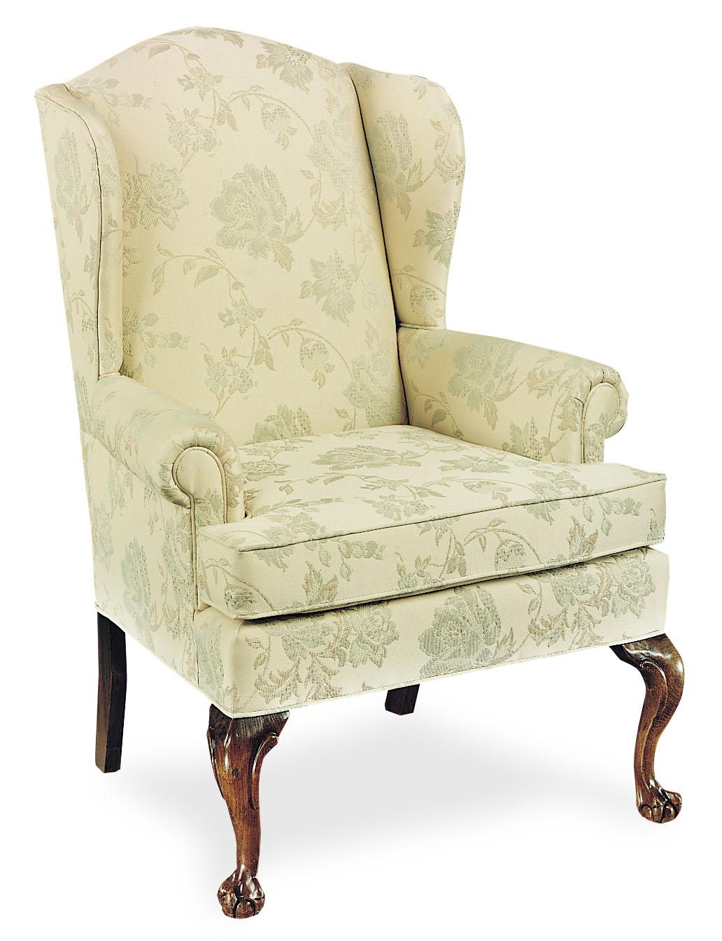 Upholstered wing sale chair