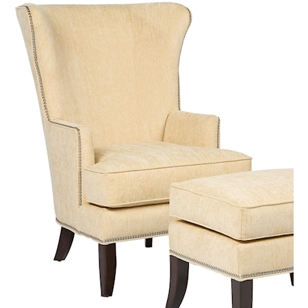 Contemporary Wing Chair