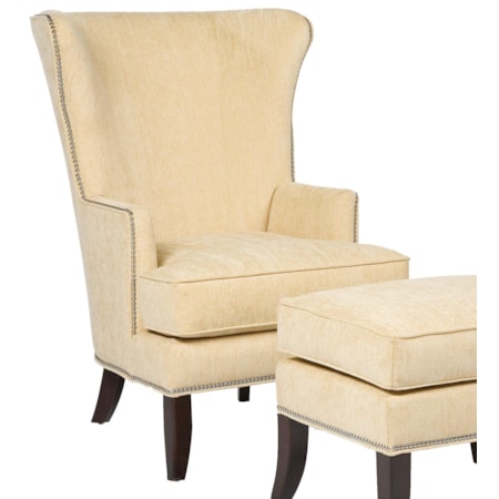 Contemporary Wing Chair