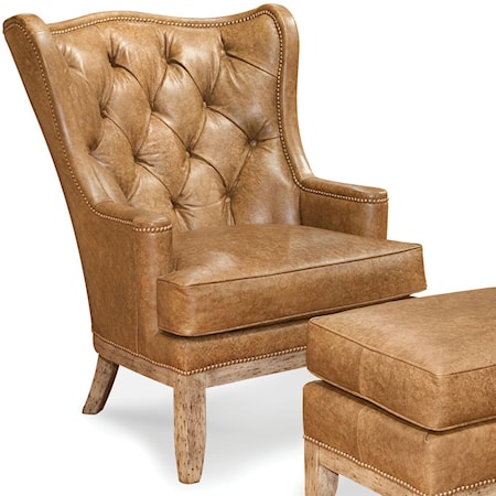 Upholstered Wing Chair