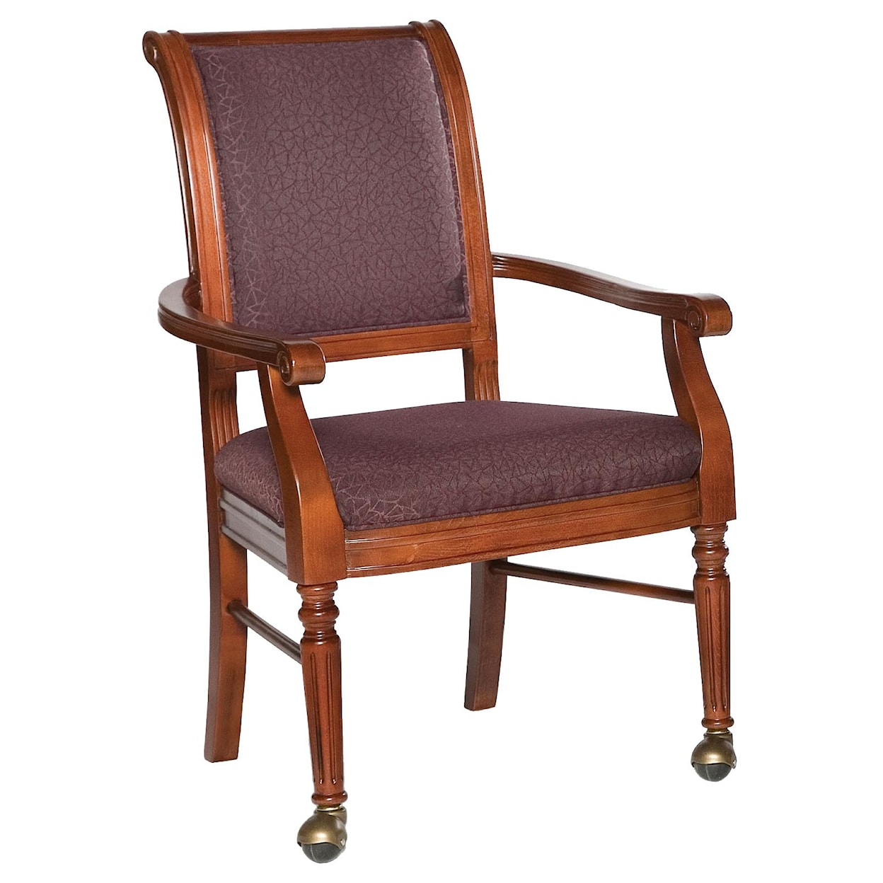 Fairfield Chairs Picture Frame Chair with Front Leg Casters