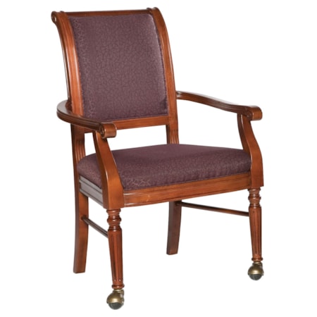 Picture Frame Chair with Front Leg Casters