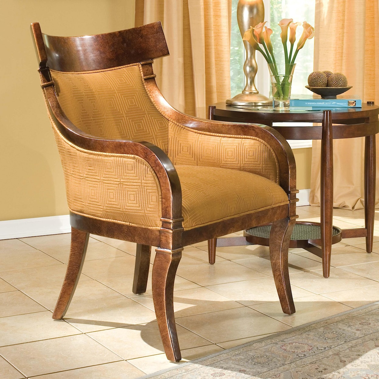 Fairfield Chairs Rustic Accent Chair