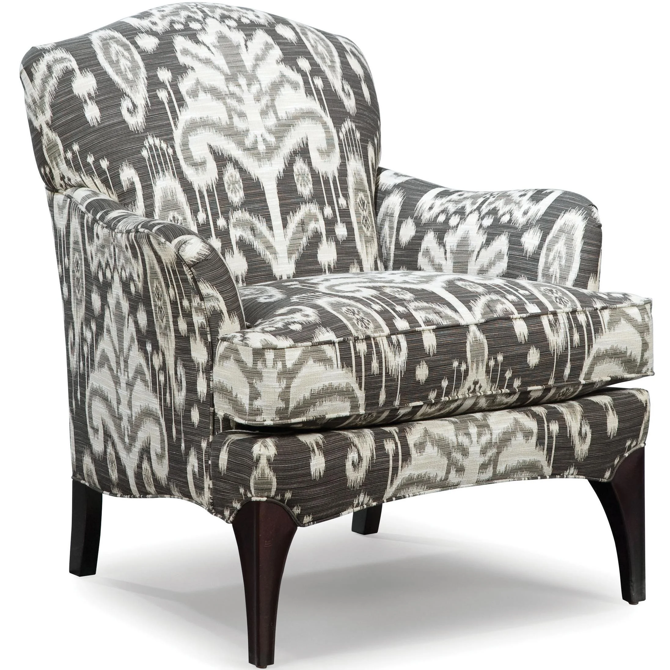 Fairfield Chairs 572901 Upholstered Lounge Chair with Tapered Wood Legs Jacksonville