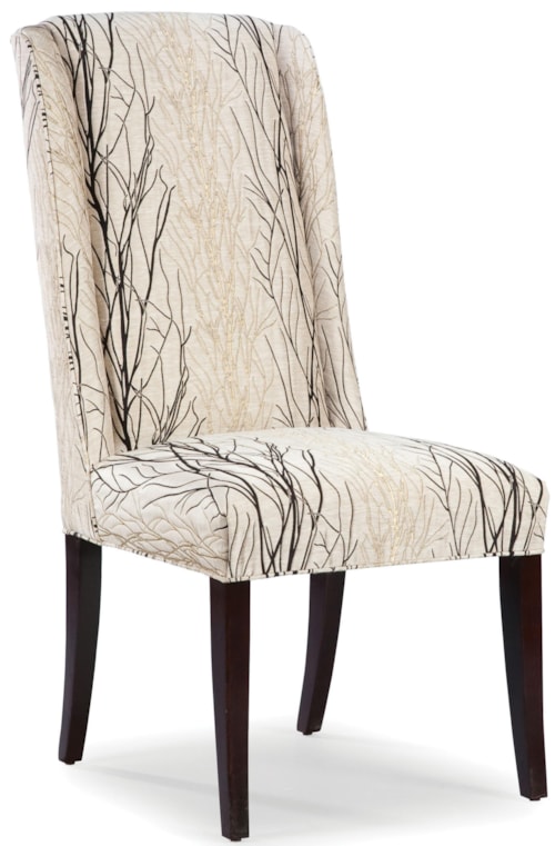 Upholstered Tight Back Occasional Side Chair