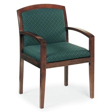 Stationary Exposed-Wood Chair