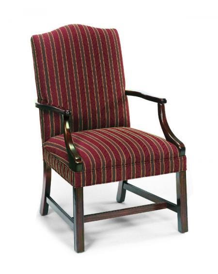 Exposed Wood Occasional Chair