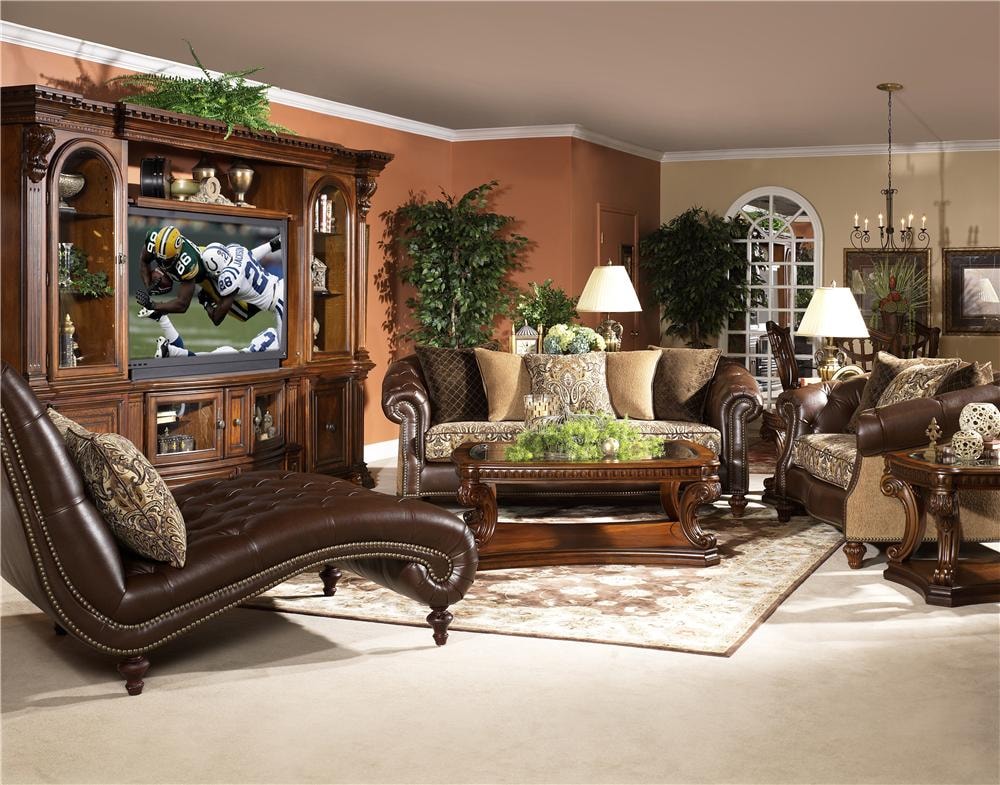 Fairmont Furniture Sofas Fairmont Designs Versailles Stationary Sofa W Acanthus Leaf  TheSofa