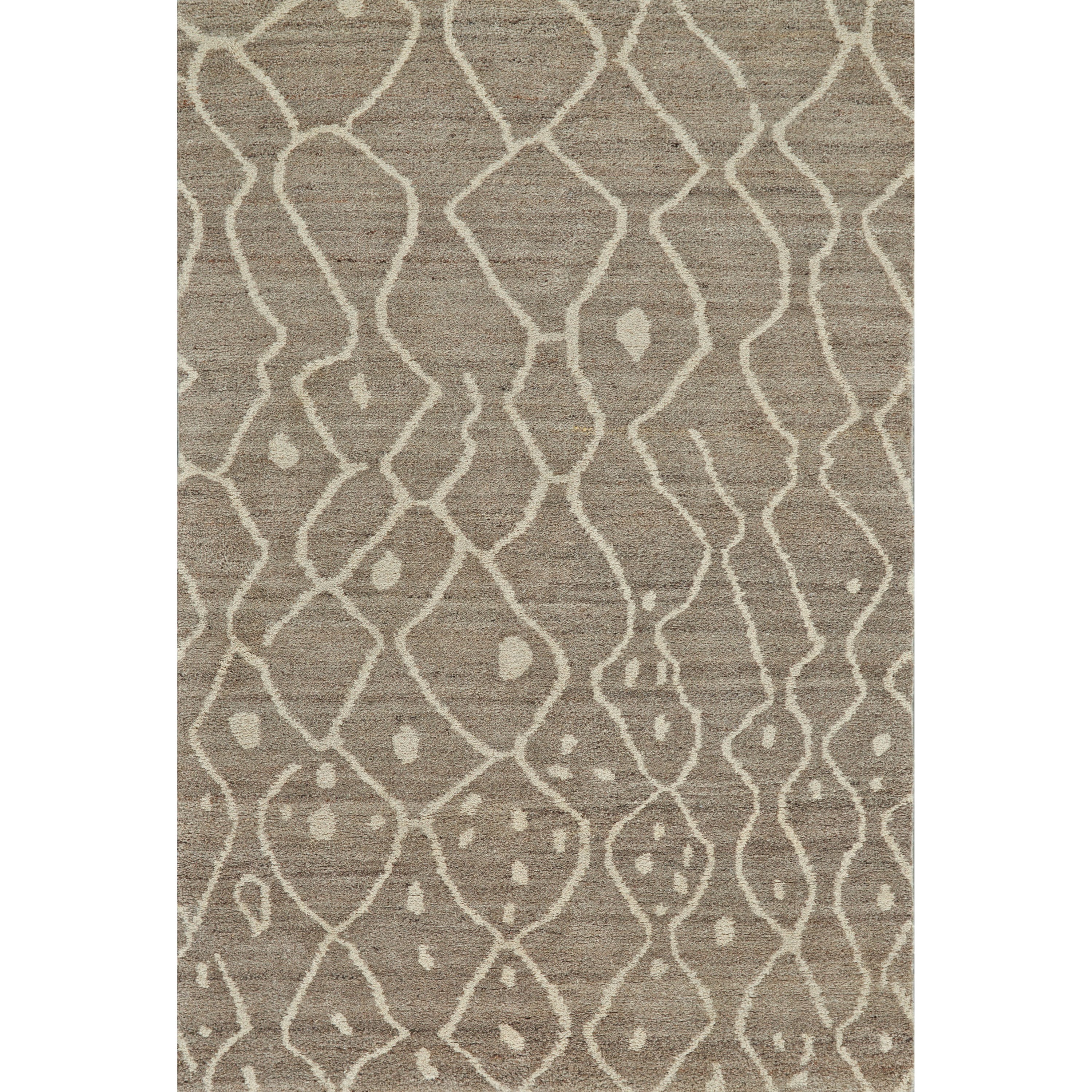 Feizy Rugs Barbary 5996272FNATGRYG50 Natural/Gray 8'6" x 11'6" Area