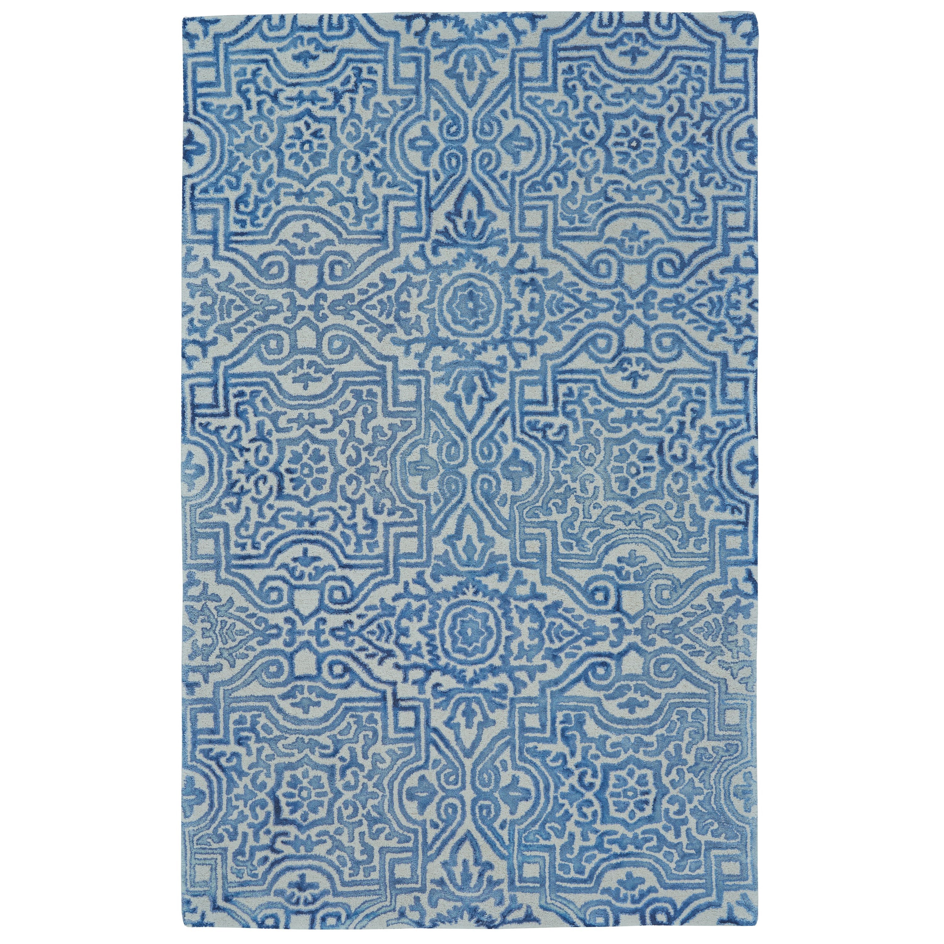 Feizy Rugs Baxter Midnight Blue 9'-6