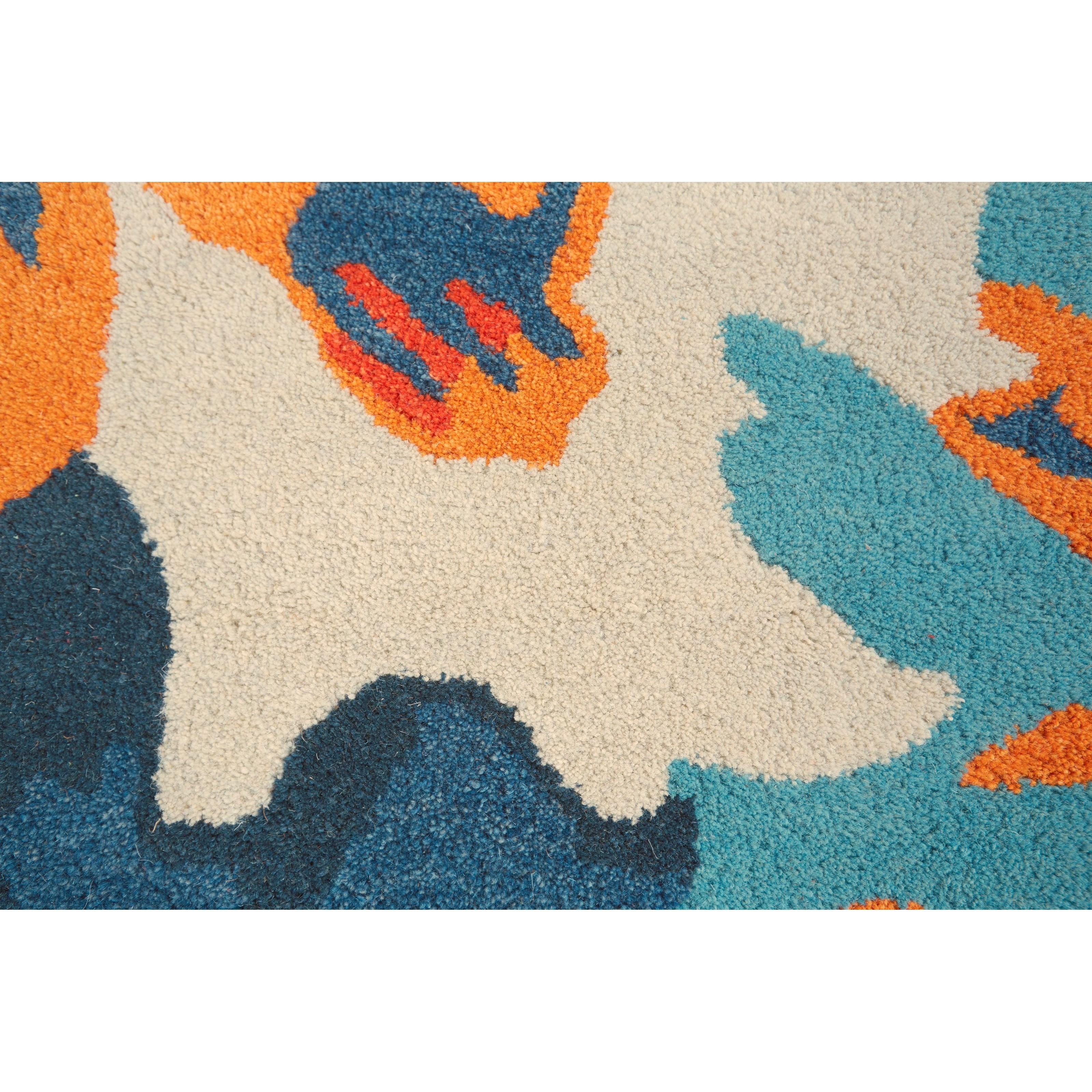 Feizy Rugs Ella 6498456FBOT000C50 Botanical 3'6" x 5'6" Area Rug