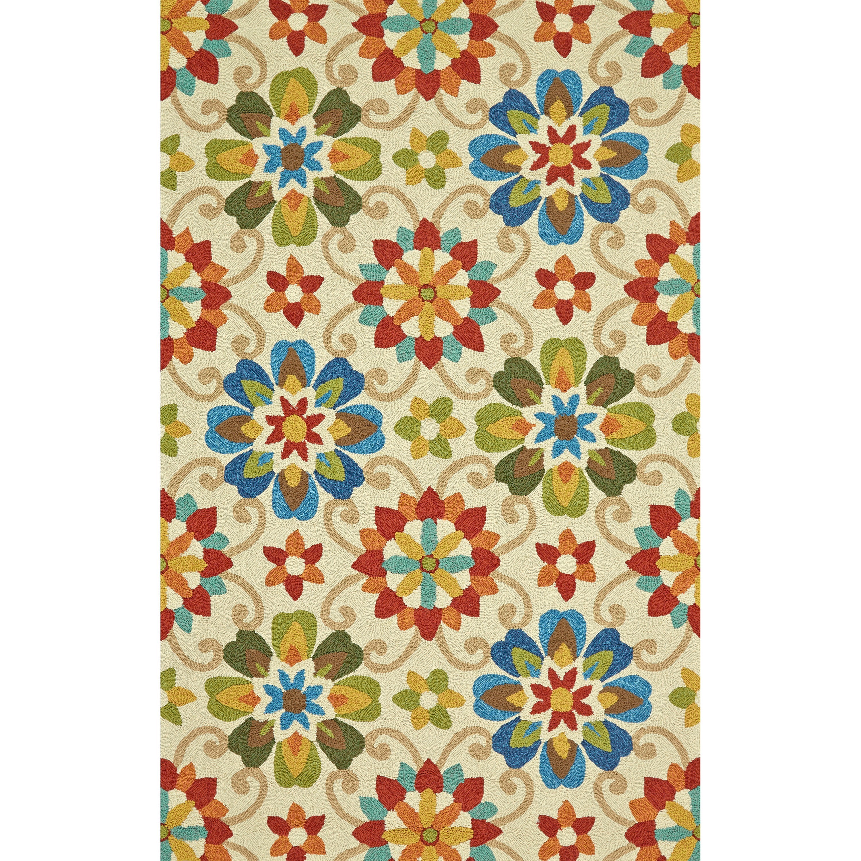 Multi 3'-6" x 5'-6" Area Rug