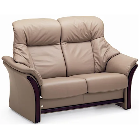 2 Seat High Back Reclining Love Seat