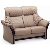 2 Seat High Back Reclining Love Seat