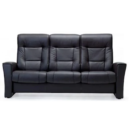 Contemporary Reclining 3 Seat Sofa