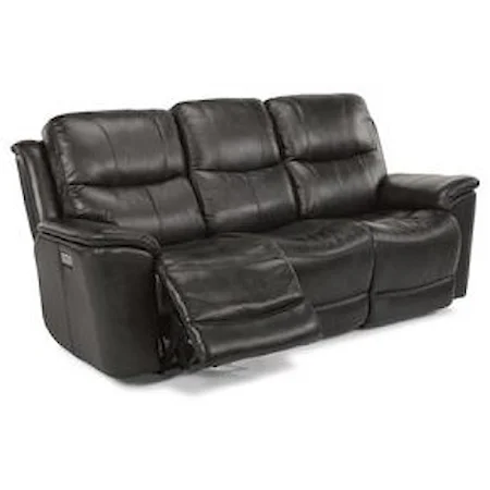 Power Recline, Power Headrest & Power Lumbar Sofa