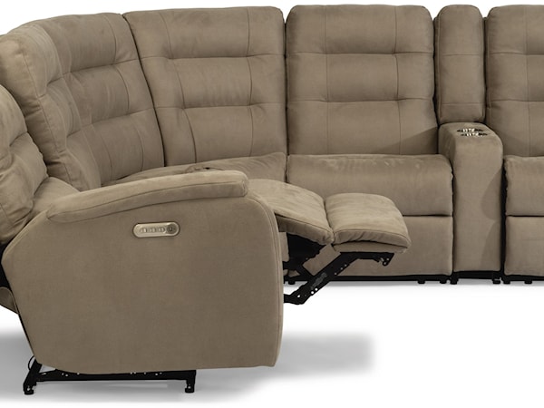 6-Piece Power Reclining Sectional