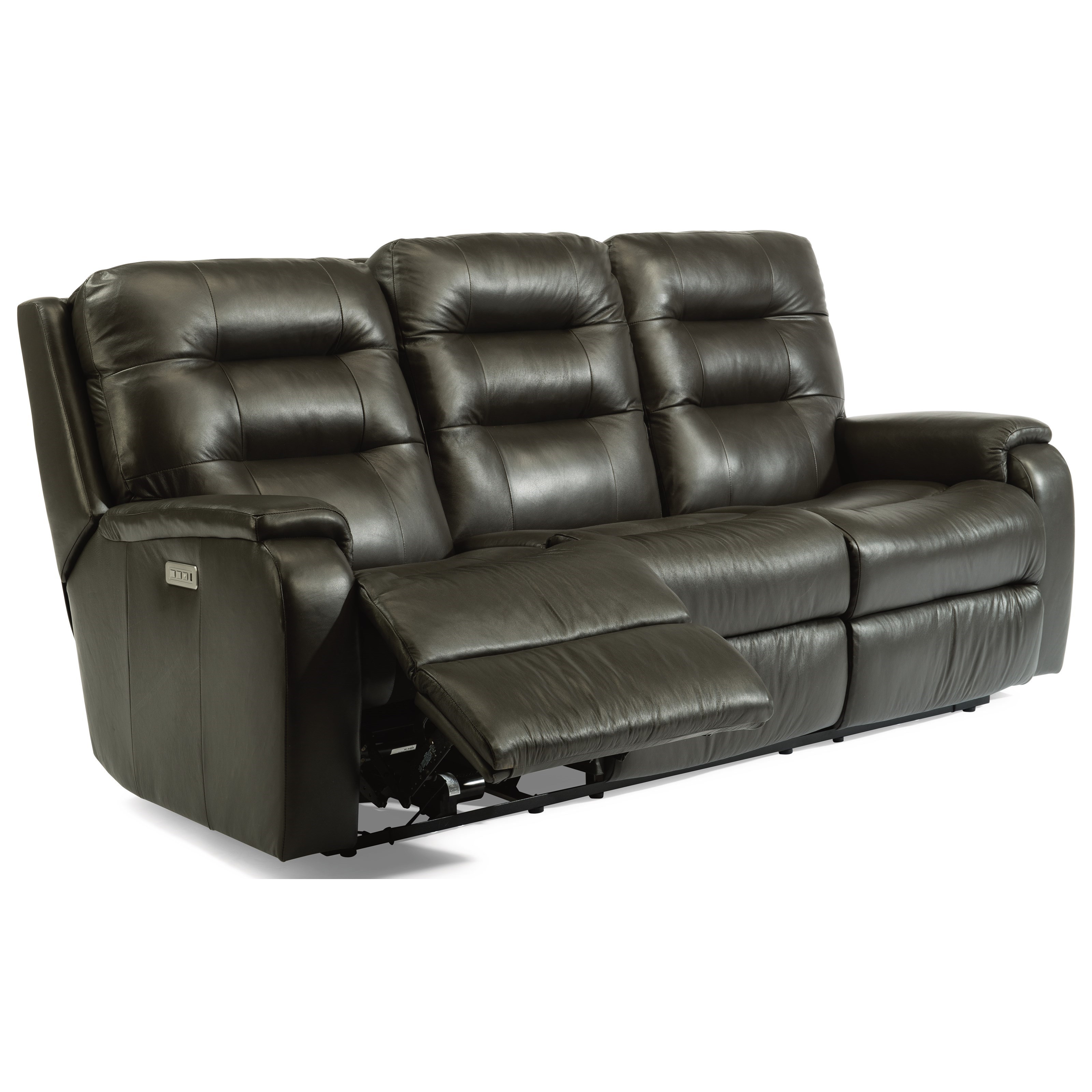 Power Headrest and Lumbar Reclining Sofa