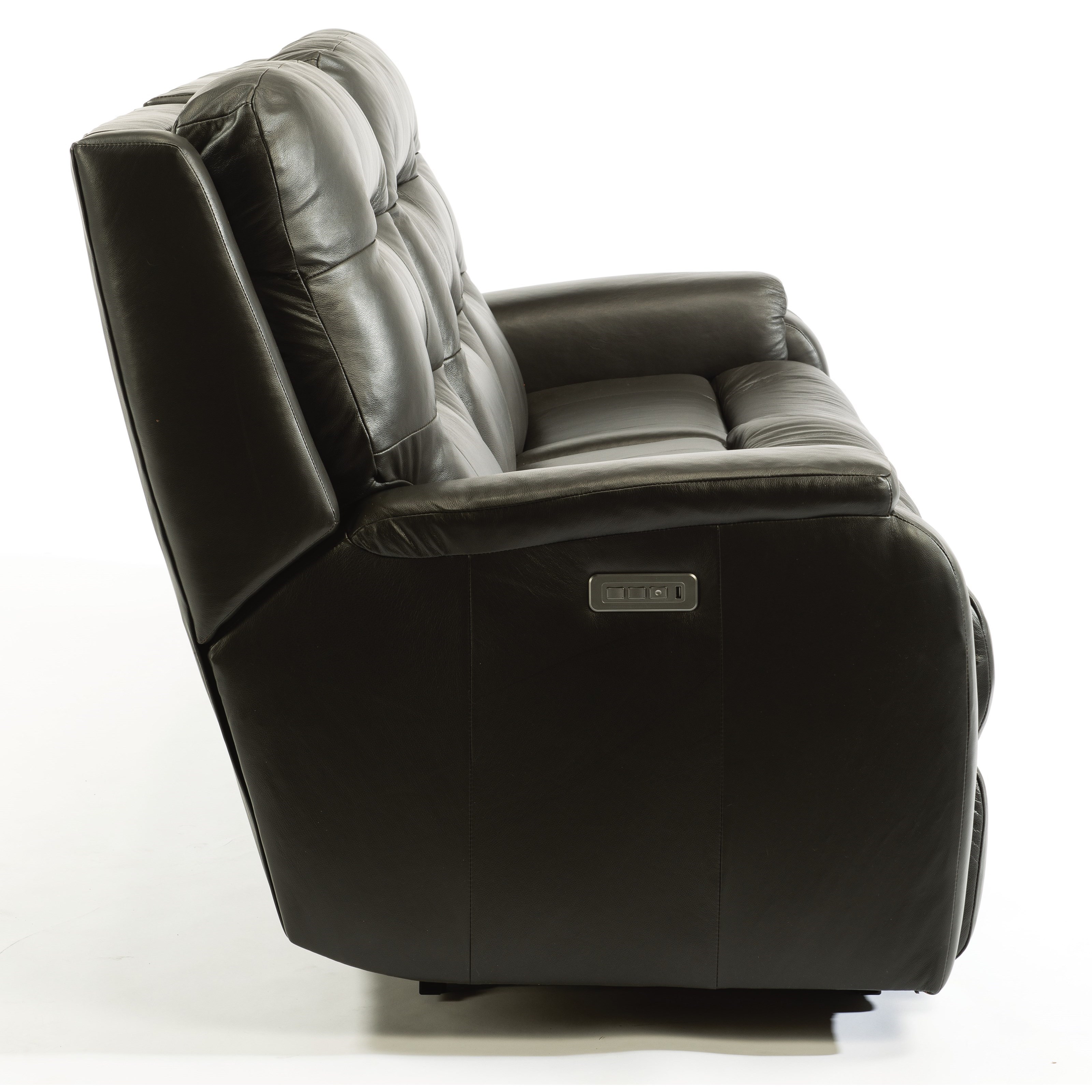 Power Headrest and Lumbar Reclining Sofa