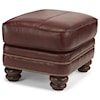 Flexsteel Bay Bridge Traditional Ottoman