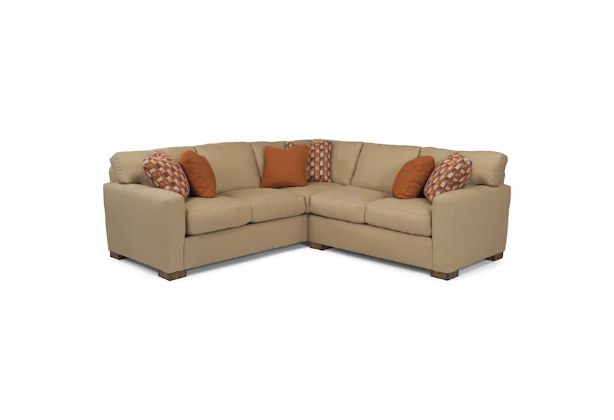 Bryant Sectional Sofa by Flexsteel at Jordan's Home Furnishings