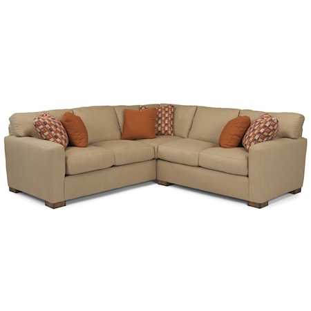 Contemporary 4-Seat Sectional Sofa