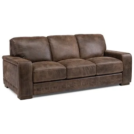 Contemporary Leather Sofa