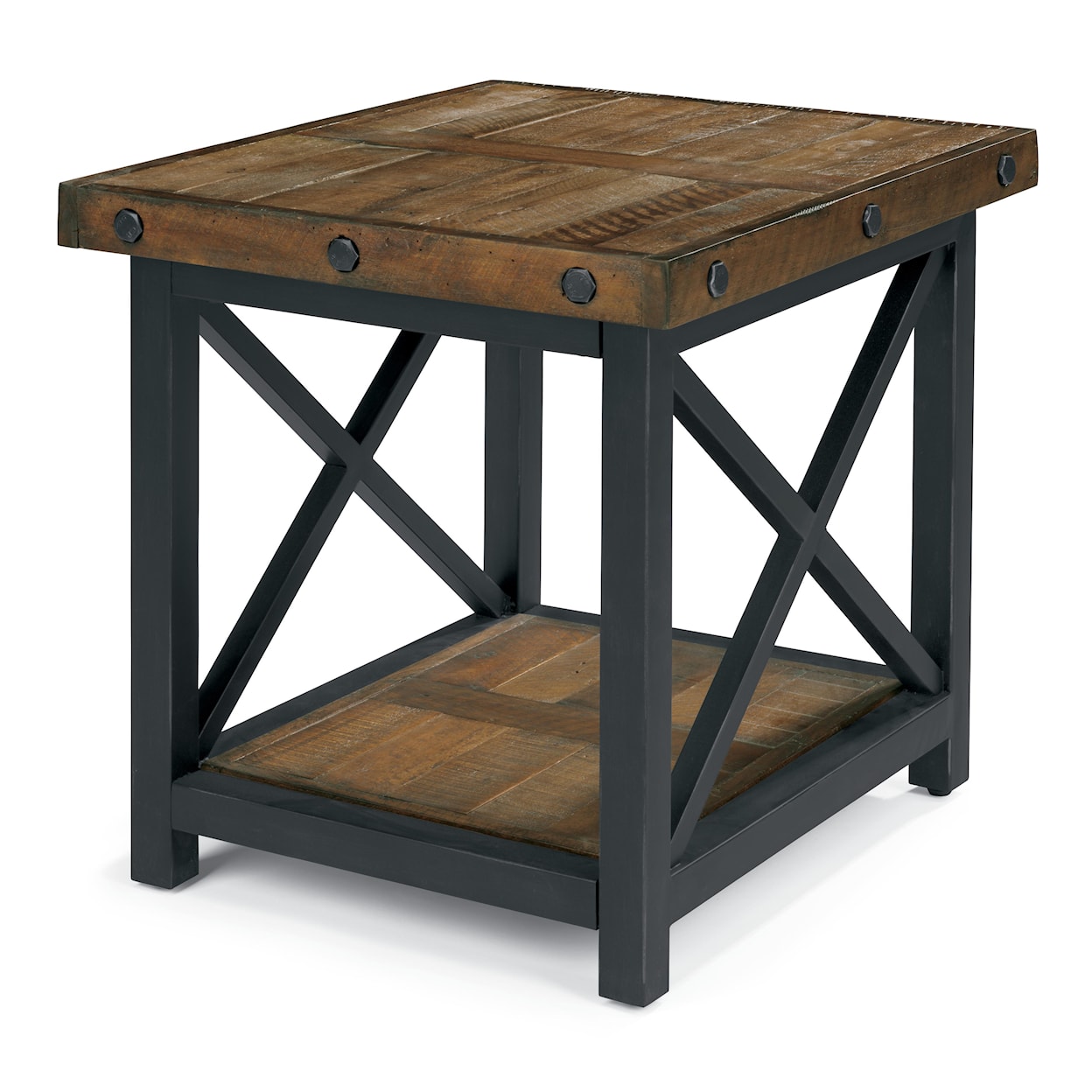Flexsteel Wynwood Collection Carpenter Rectangle End Table