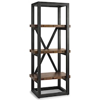 Industrial Side Pier/Bookcase