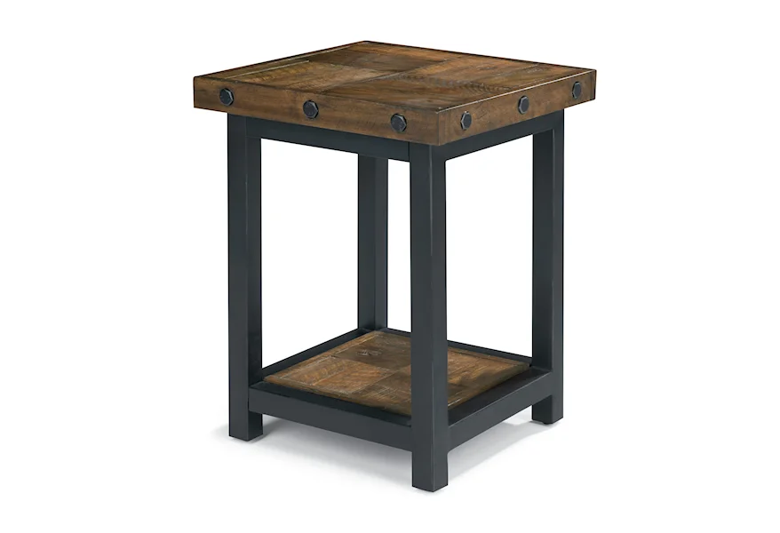 Carpenter Chair Side Table by Flexsteel Wynwood Collection at Westrich Furniture & Appliances