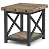 Flexsteel Wynwood Collection Carpenter Rectangle End Table