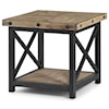 Flexsteel Casegoods Carpenter Square End Table