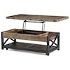 Wynwood, A Flexsteel Company Carpenter Rectangle Lift-Top Cocktail Table