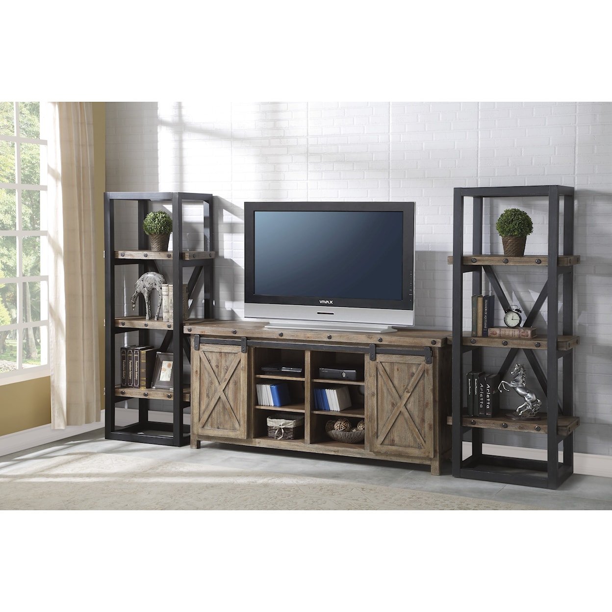 Wynwood, A Flexsteel Company Carpenter Entertainment Stand