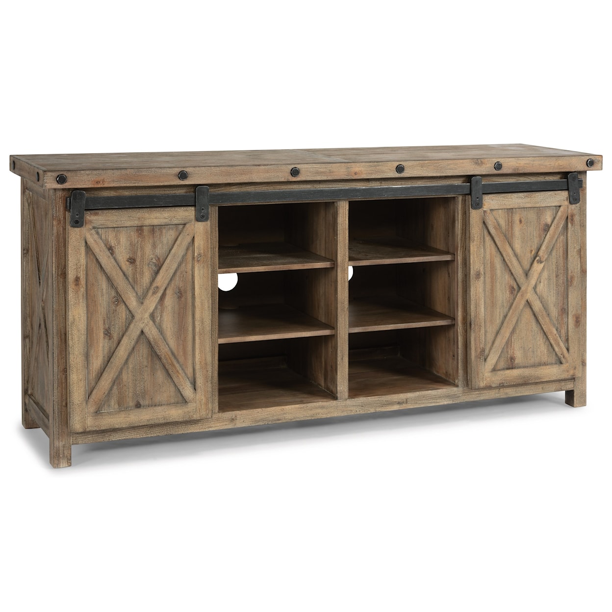 Flexsteel Wynwood Collection Carpenter Entertainment Stand