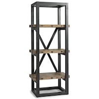 Industrial Side Pier/Bookcase