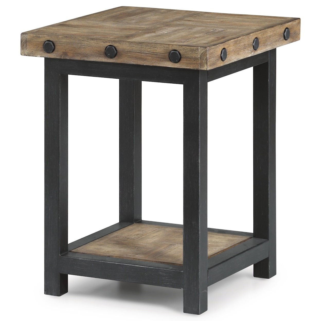 Flexsteel Wynwood Collection Carpenter Chair Side Table