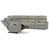 Flexsteel Catalina 6 Piece Manual Reclining Sectional